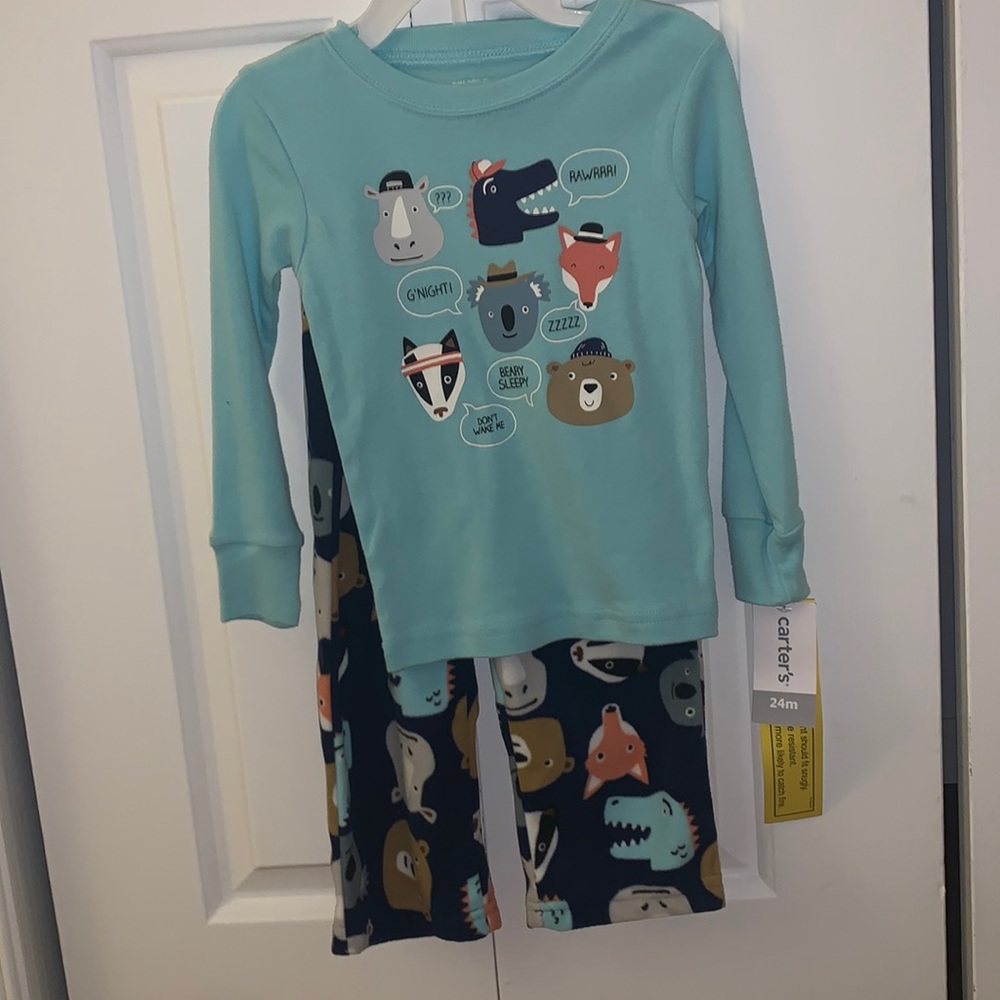 Carters fleece pajama set